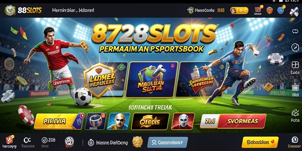 Tampilan menarik dari aplikasi 8728SLOTS menunjukkan gameplay yang mendebarkan.