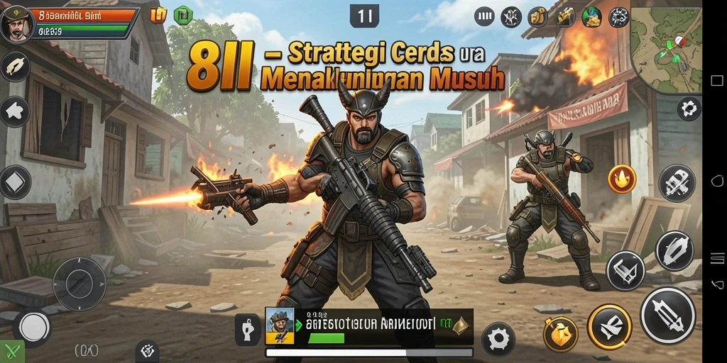 Gameplay strategis intens dan menakjubkan di 8II.