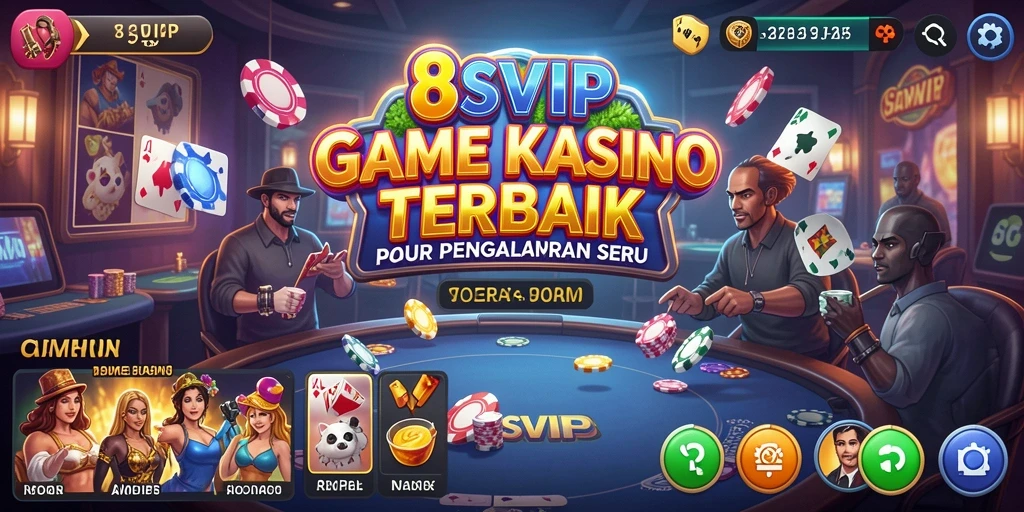 Tampilan gameplay menarik dari aplikasi Kasino 8SVIP.