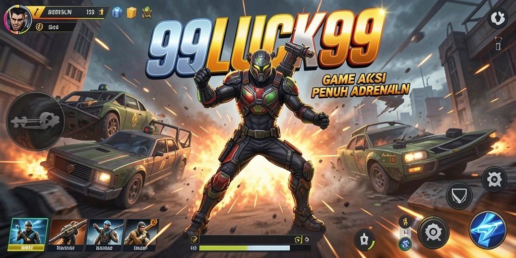 Tampilan gameplay seru dari 99LUCK99 yang penuh aksi.