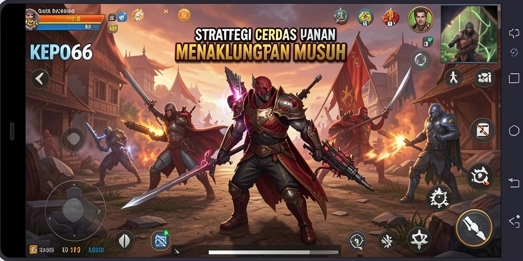 Tampilan gameplay seru dalam KEPO66 dengan strategi yang menantang.