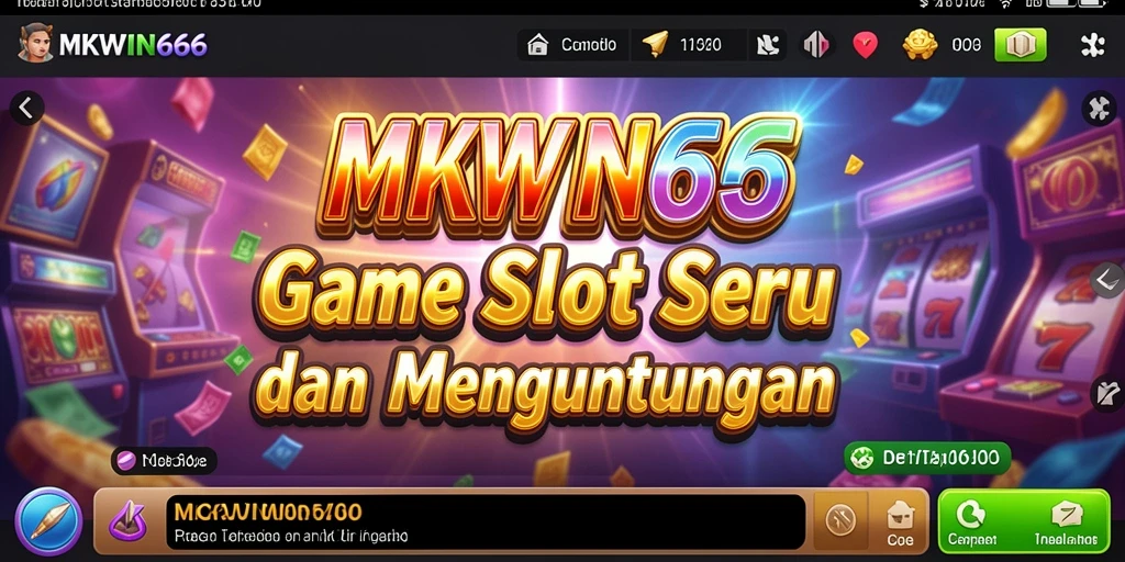 Gameplay seru MKWIN666 dengan berbagai tema menarik.