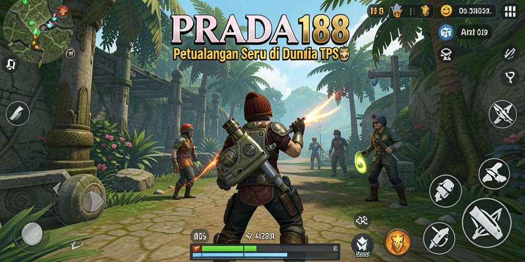 Tampilan dinamis dari gameplay TPS PRADA188 yang mengesankan.