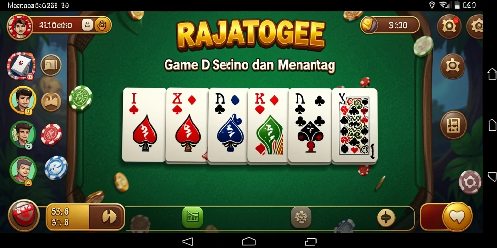 Tampilan gameplay RAJATOGEL yang memikat dan menegangkan.