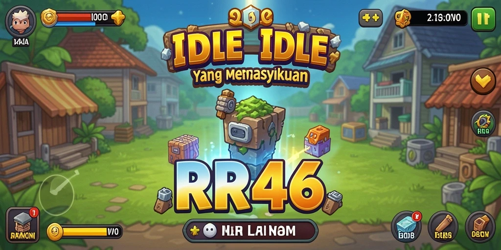 Tampilan gameplay RR44 yang seru dan santai.